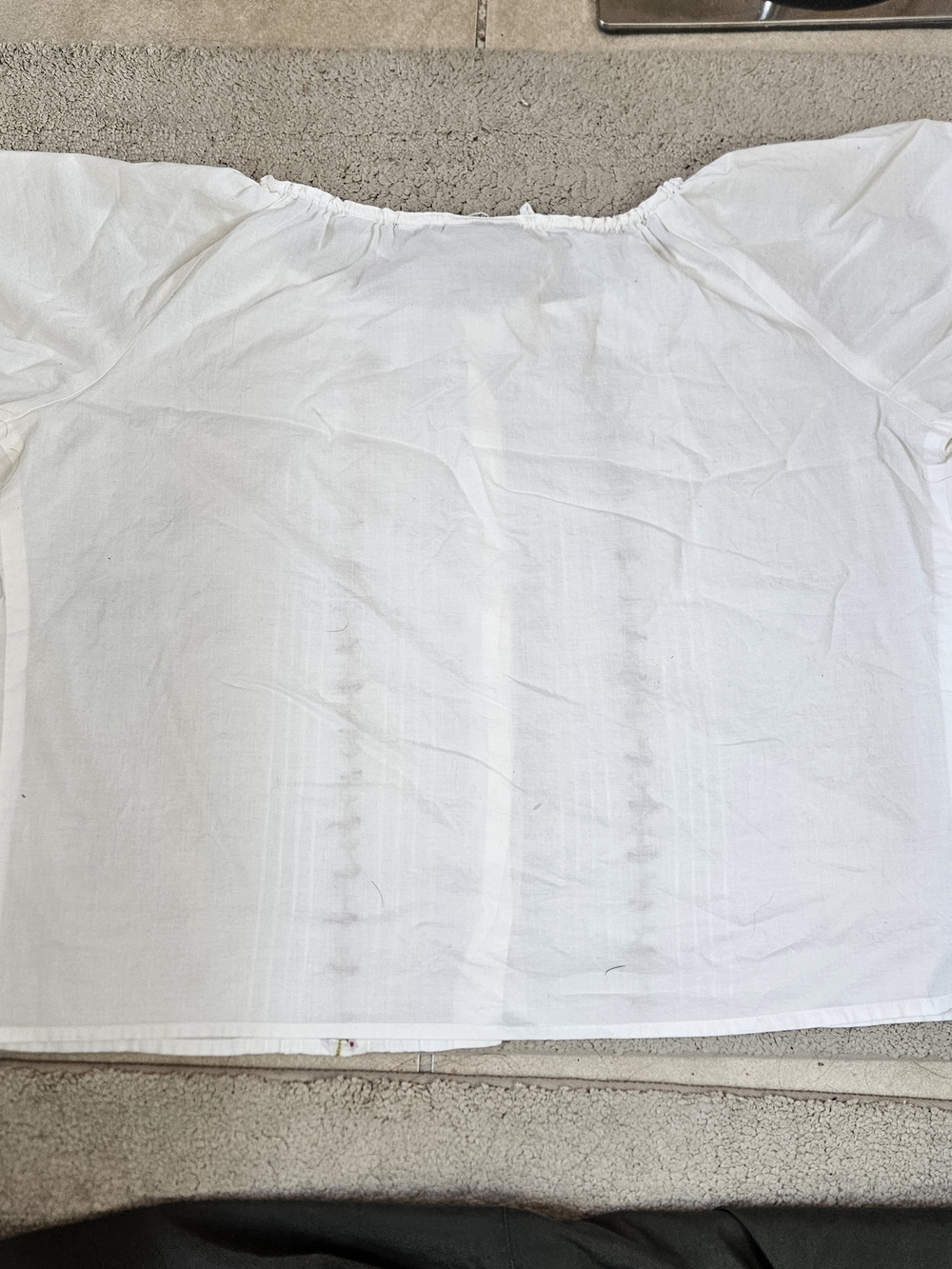 Liz Claiborne 2-Piece Set – Embroidered Blouse and Cropped Pants Size 8 - Picture 11 of 13